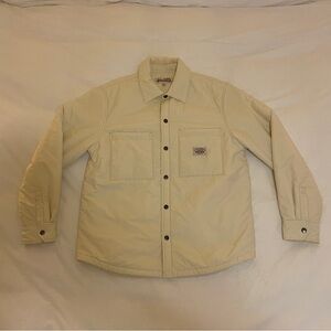 Stussy Insulated Jacket, Cream - Men’s Small